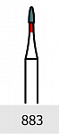 картинка Бор алмазный MR 883-007 F, CD-56F (5 шт.), Prima Dental Group