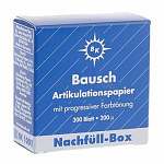 картинка Артикуляционная бумага 200 мкм, Bausch