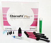 картинка ЧамФил Плюс - СharmFil Plus, стартовый набор (4х4гр+5мл+3мл), DentKist