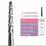 картинка Бор ТВС хирургический Lindemann 162A HP для прямого наконечника (5 шт.), Prima Dental Group
