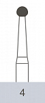 картинка Бор ТВС оперативный 4 RA SL, шаровидный (10 шт.), Prima Dental Group