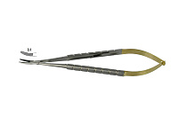 картинка 8205-8211 Иглодержатели Castroviejo с круглой ручкой, Orange