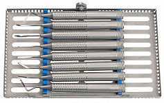 картинка 2250 Набор гибких периотом, 8 шт. + 2 винта, Orange