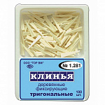 картинка Клинья деревянные тригональные №1.281 (100 шт.), Тор ВМ