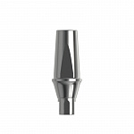 картинка Абатмент титановый прямой, совместим с Straumann Bone Level, с винтом (1шт), Ультрастом 