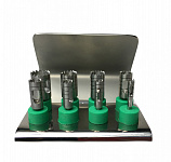 картинка 4001 Набор трепанов, 8 шт., Orange