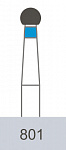 картинка Бор алмазный 801-018, BR-31 шаровидный (5 шт.), Prima Dental Group