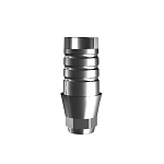 картинка Основание титановое ULTRA LINE, TiN, с фиксацией, совместимо с Dentium, AnyOne, Impro, DIO, с винтом (1шт), Ультрастом