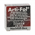 картинка Артикуляционная фольга Arti-Fol черно-красная 12мкм, Bausch