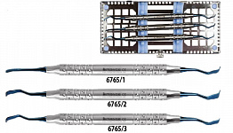 картинка 6765 Набор хирургических микродолот, 3 шт., Orange