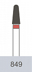 картинка Бор алмазный 849-020, CR-11 (5 шт.), Prima Dental Group