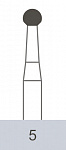 картинка Бор ТВС оперативный 5 HP, шаровидный (5 шт.), Prima Dental Group
