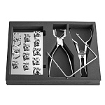 картинка Набор для коффердама Technic Set (12 кламп + 4 инстр.), Dentech Corporation