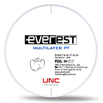 картинка Циркониевые диски Эверест Мультилайер ПТ - Everest Multilayer PT (98x14мм), UNC Inc