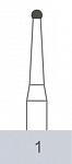 картинка Бор ТВС оперативный 1 FG, шаровидный (10 шт.), Prima Dental Group